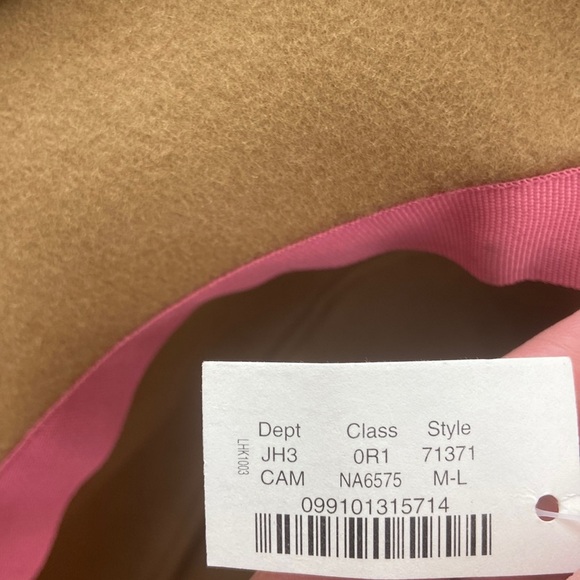 J.CREW Factory Wool Brown Felt Cloche Hat Sz M\L - Picture 6 of 9
